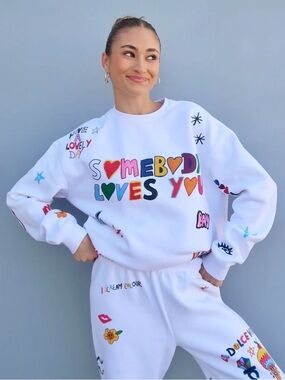Mayfair x @iscreamcolour Somebody Loves You Crewneck